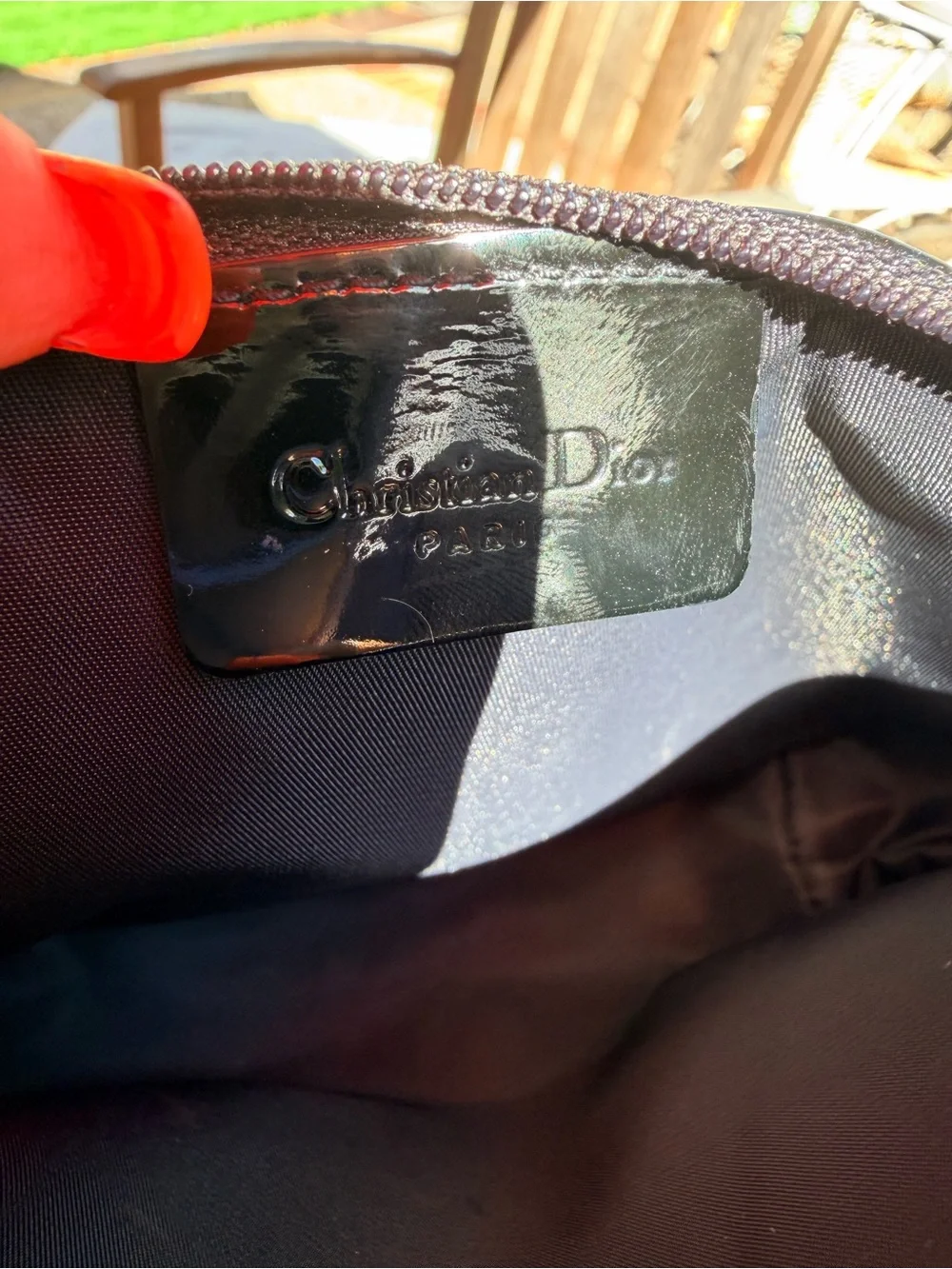 Vintage Dior Trotter Pouch